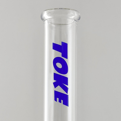 TOKE - 12" Beaker Bongs – 4mm Thick Glass