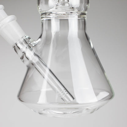 12" Beaker glass water bong with Perc