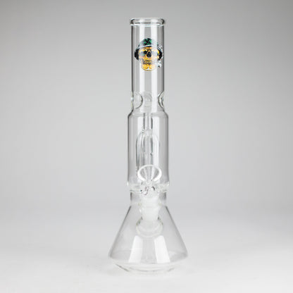 12" Beaker glass water bong with Perc