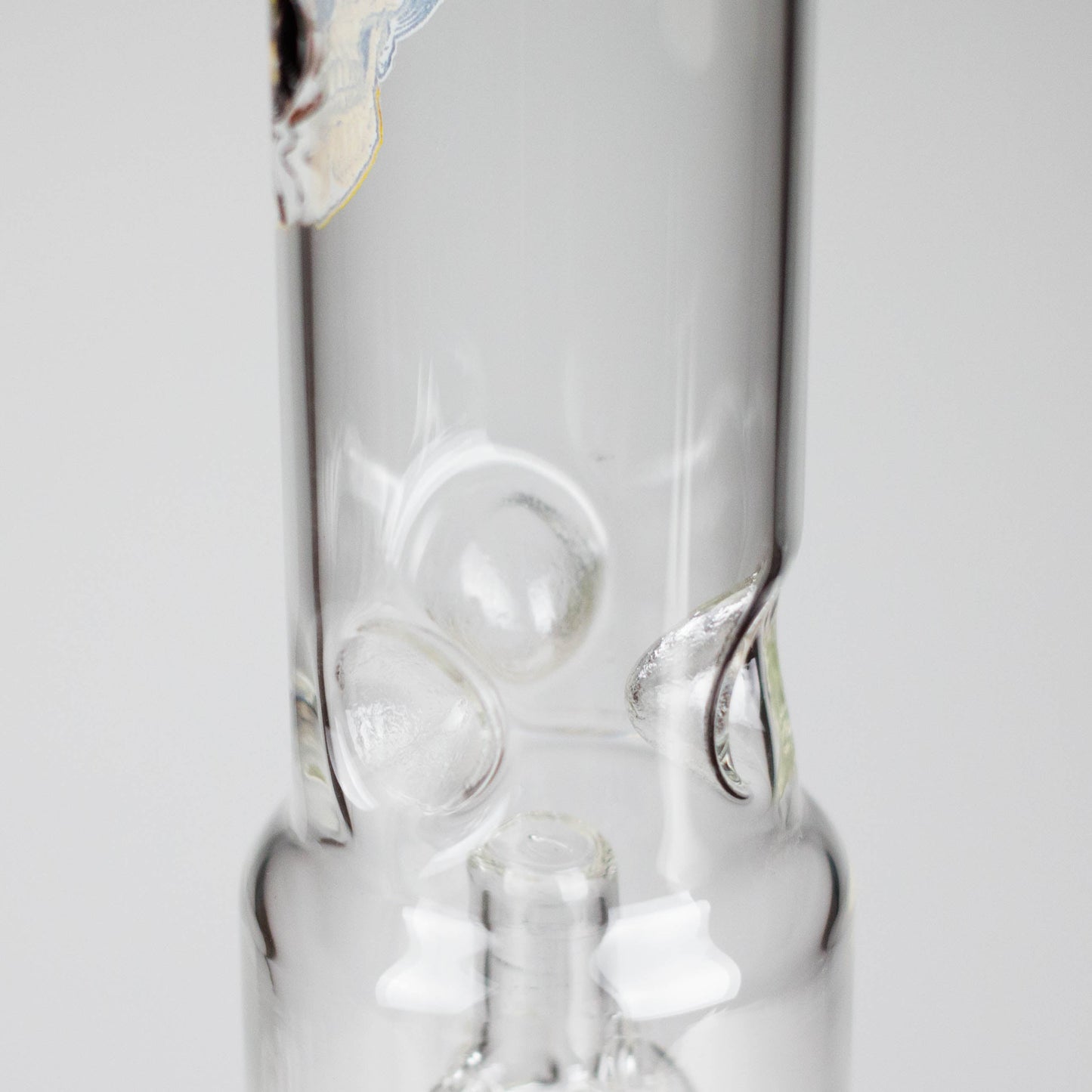 12" Beaker glass water bong with Perc
