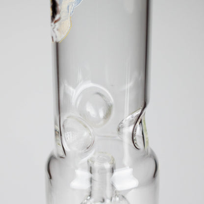 12" Beaker glass water bong with Perc